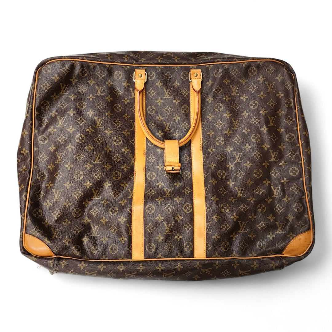 Louis Vuitton Sirius 60 Monogram Garment Travel Bag Brown