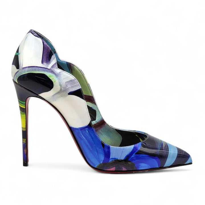 Christian Louboutin Hot Chick Leather Pumps Multicolor EU 38 US 7.5