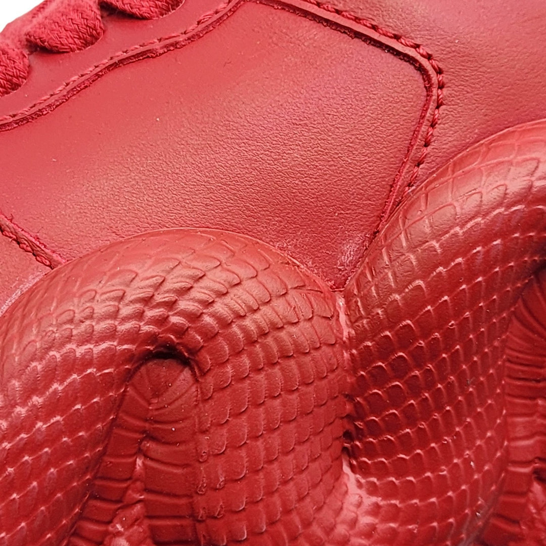 Giuseppe Zanotti x Young Thug Cobras Leather Sneakers Red EU 44 US 11 - NWB $995