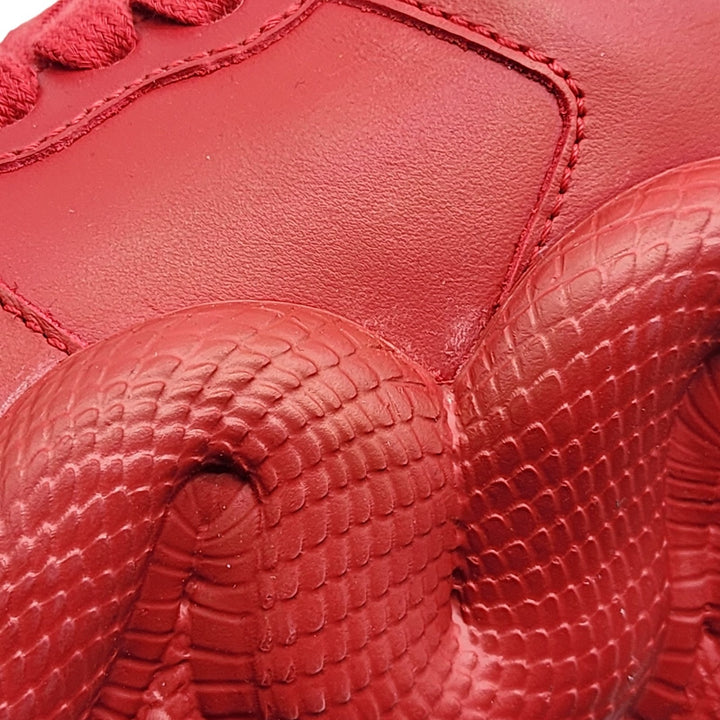 Giuseppe Zanotti x Young Thug Cobras Leather Sneakers Red EU 44 US 11 - NWB $995