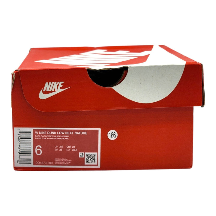 Nike Dunk Low Next Nature DD1873-500 Dark Raisin Shoes US 6 EU 36.5