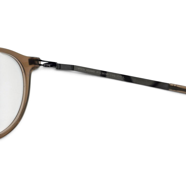 MYKITA Kolmar C918 Taupe Shiny Graphite Panto Eyeglasses 47-20-140 - NWB $850