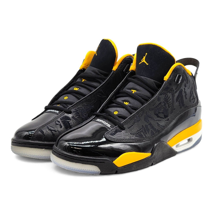 Nike Air Jordan Dub Zero Basketball Sneakers 311046-017 Black Taxi US 11 - NWB