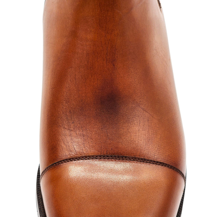 Christian Louboutin Antonio Chelsea Leather Boots Brown EU 40 US 7