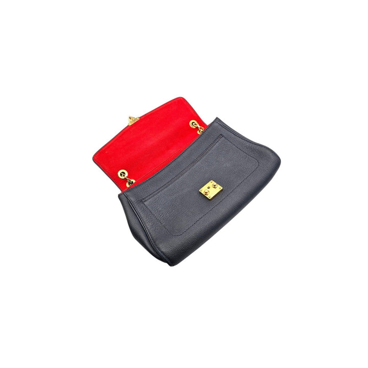 Louis Vuitton Saint Germain MM Empreinte Shoulder Bag Marine Rouge Navy Blue