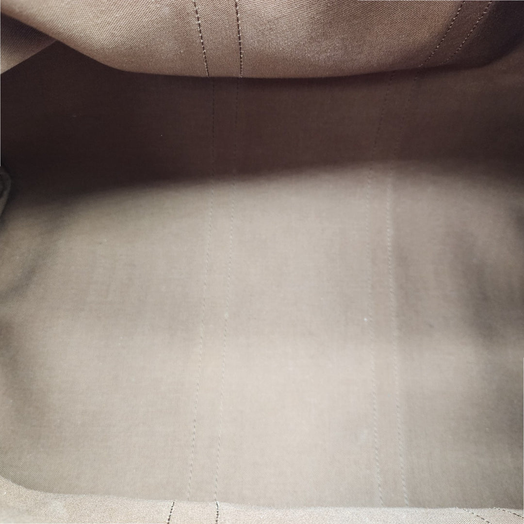 Louis Vuitton Keepall Bandouliere Duffle 45 Brown Canvas