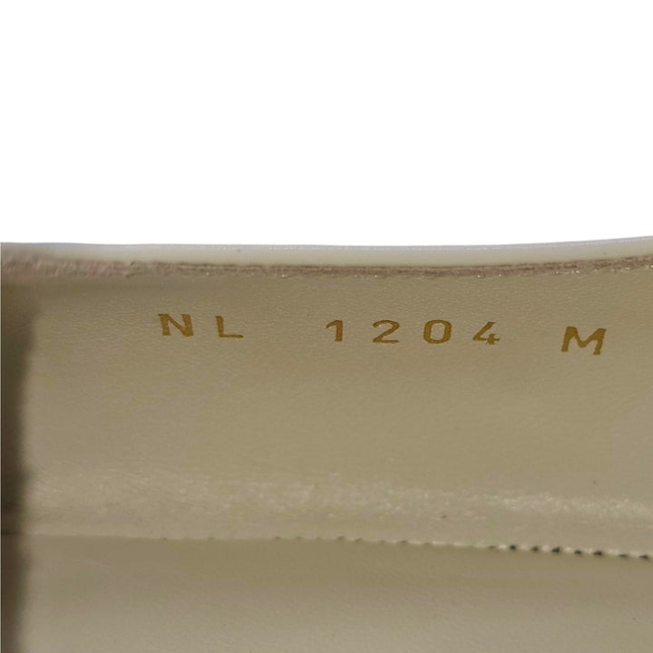 Louis Vuitton Swing Flat Mary Jane Ballerina Shoes Ivory EU 39 US 9 $1080