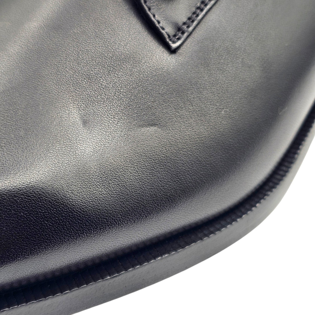 Christian Louboutin Chambelimonk Leather Derby Shoes Black EU 42.5 US 9.5