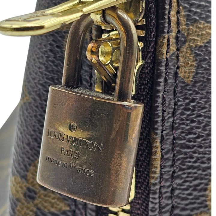 Louis Vuitton Monogram Alma PM Brown Canvas Handbag - Preowned