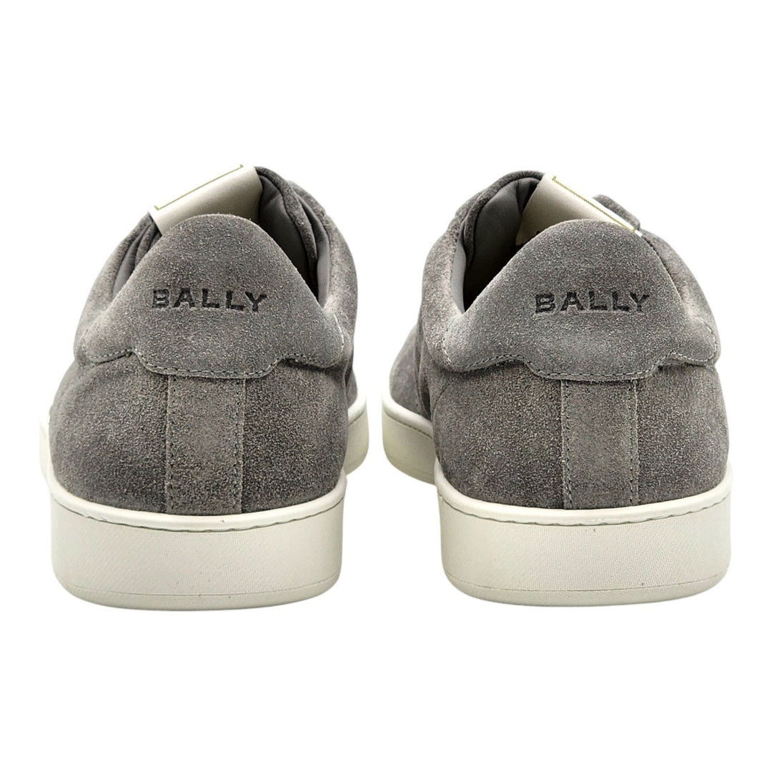 Bally Crest Romy Suede Slip-On Men’s Sneakers Gray EU 42.5 US 9.5 - NWB $400