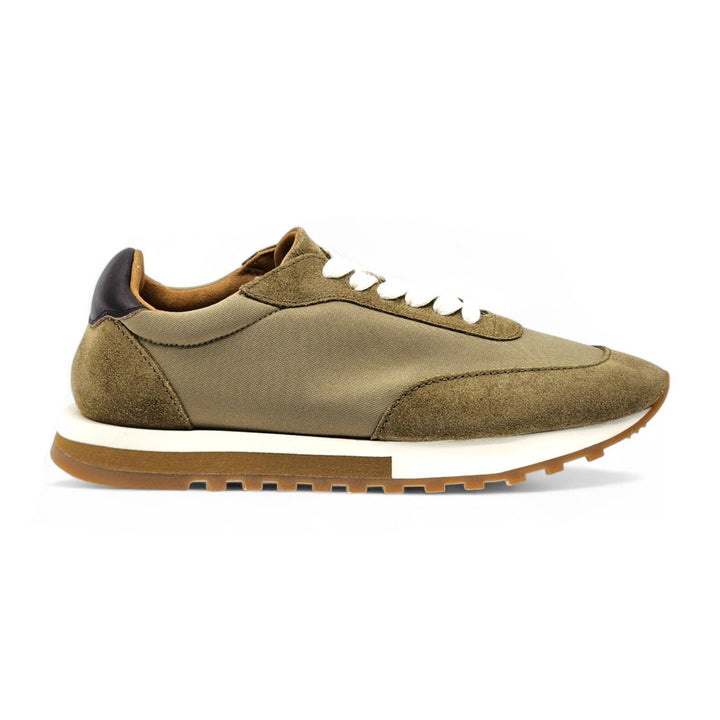 The Row Owen Runner Mesh and Suede Sneakers Green EU 35 US 5