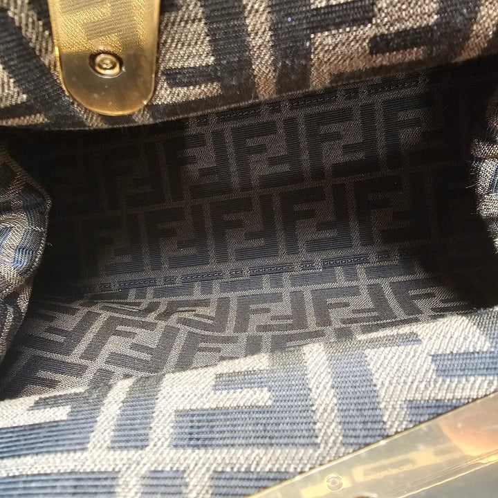 Fendi x Versace Fendace Fendi First Medium Gold Baroque Bag 8BP127 - NWOT