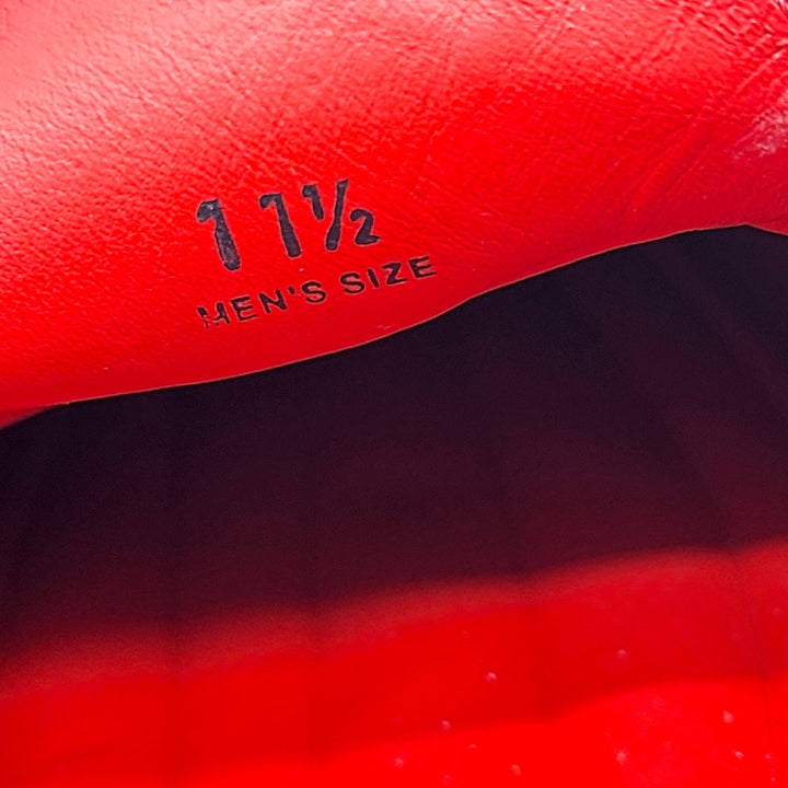 Tod’s for Ferrari Gommino Driving Leather Loafers Red UK 11.5 US 13
