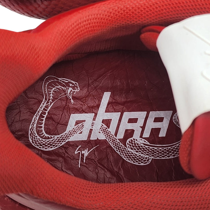 Giuseppe Zanotti x Young Thug Cobras Leather Sneakers Red EU 43 US 10 - NWB $995