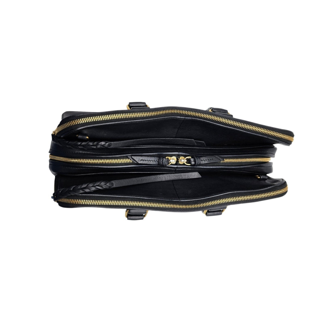 Celine Phoebe Triptyque Leather Shoulder Bag Satchel Black - New $3800