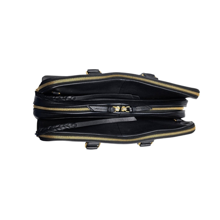 Celine Phoebe Triptyque Leather Shoulder Bag Satchel Black - New $3800