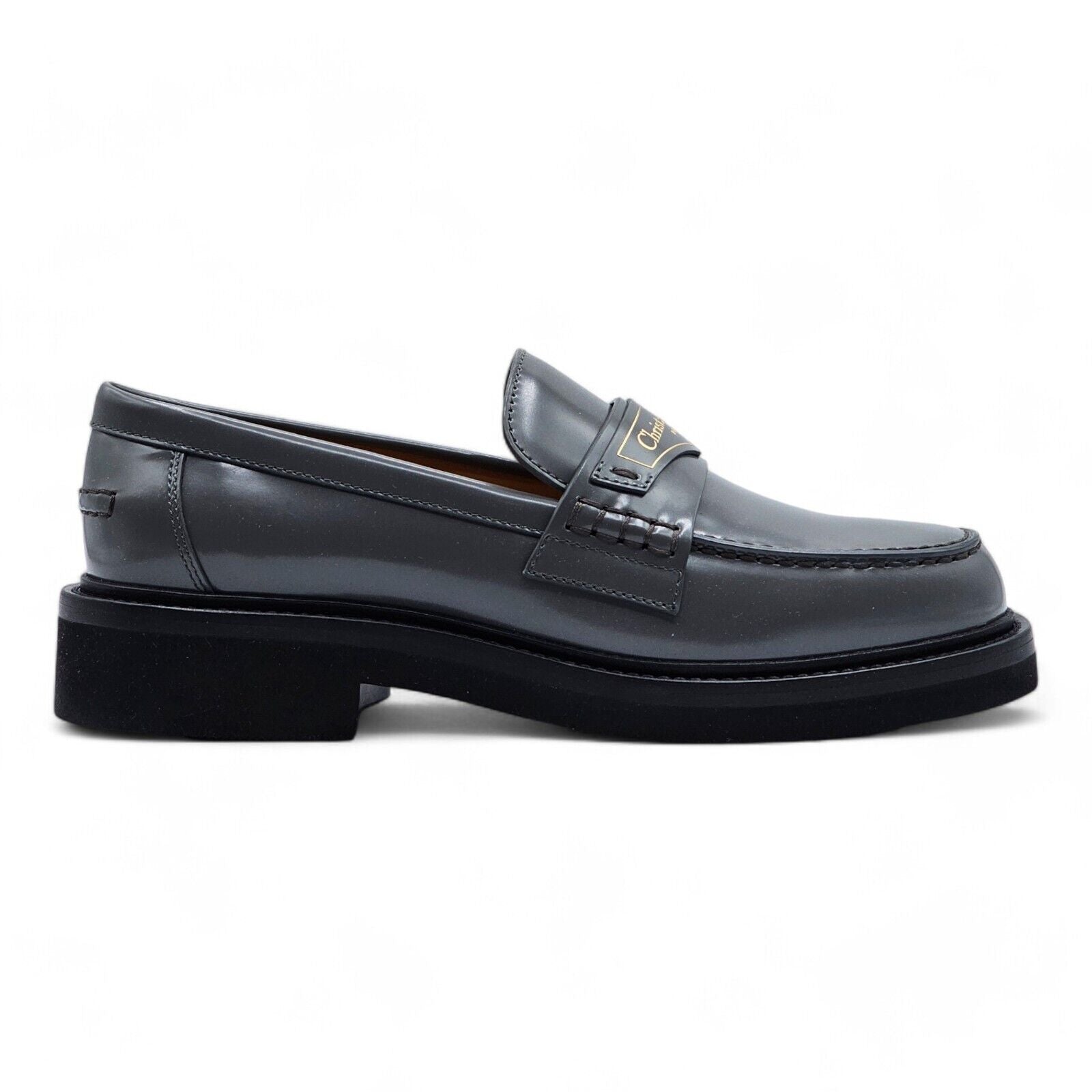 Dior Boy Women's Loafers Shoes - Brushed Calfskin Leather
