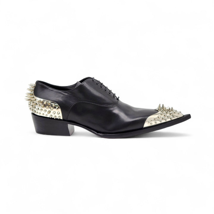 Christian Louboutin Cheliviss Meteor Leather Oxford Shoes EU 41 US 8 - $2695