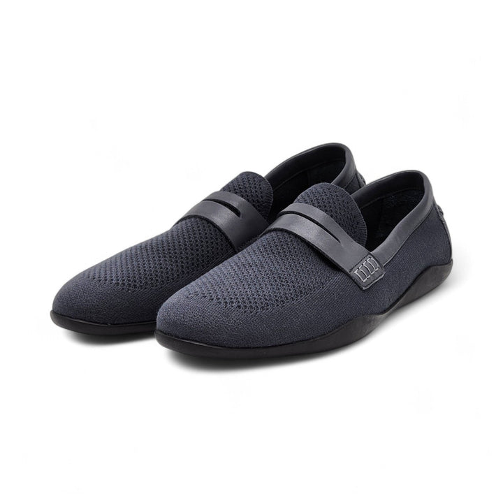 Harrys London Basel Knit Cotton Men's Loafers Gray