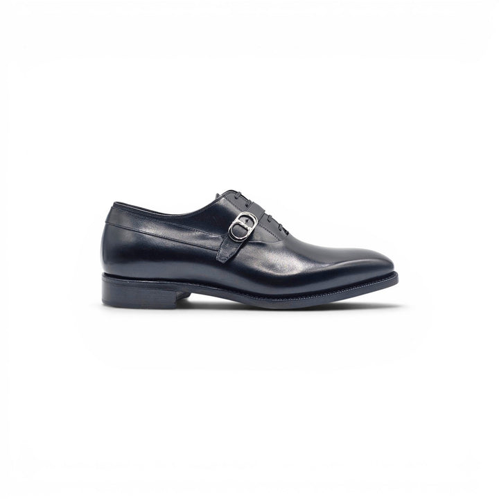 Dior CD Buckle Leather Derby Shoes in Black EU 39 US 6
