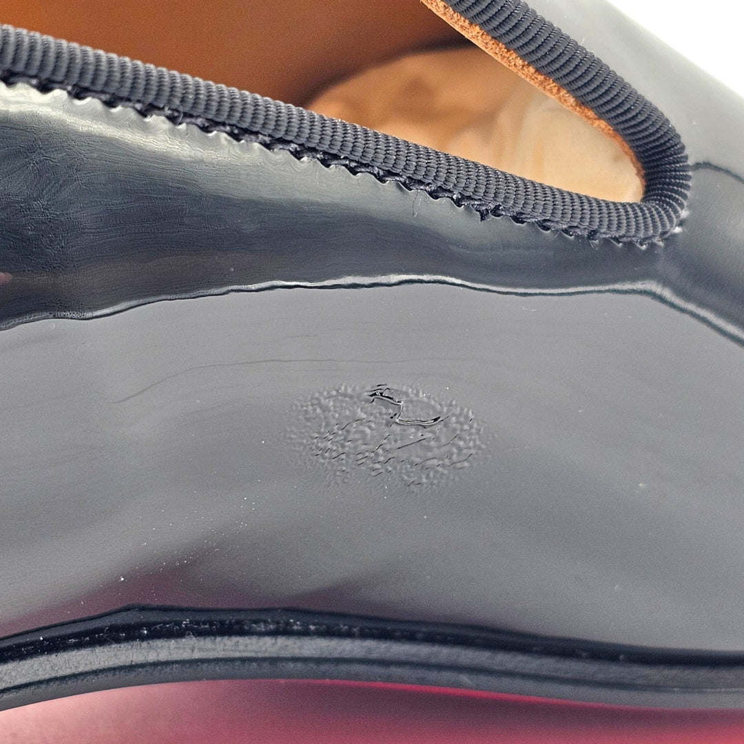 Christian Louboutin Danny Flex Patent Leather Loafers Black 41 US 8 - $1120