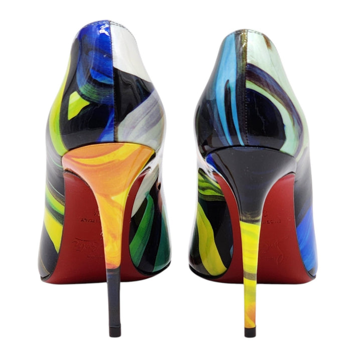 Christian Louboutin Hot Chick Leather Pumps Multicolor EU 34 US 4