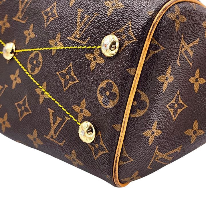 Louis Vuitton Monogram Canvas Tivoli PM Satchel Top Handle Bag