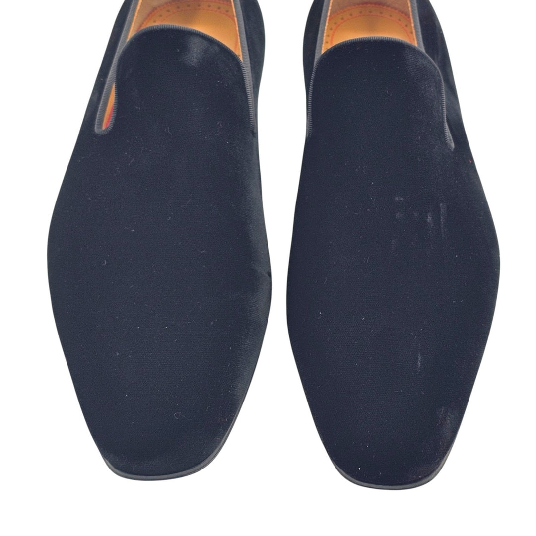 Christian Louboutin Dandelion Velvet Tuxedo Loafers Black EU 41 US 8 - NWOB