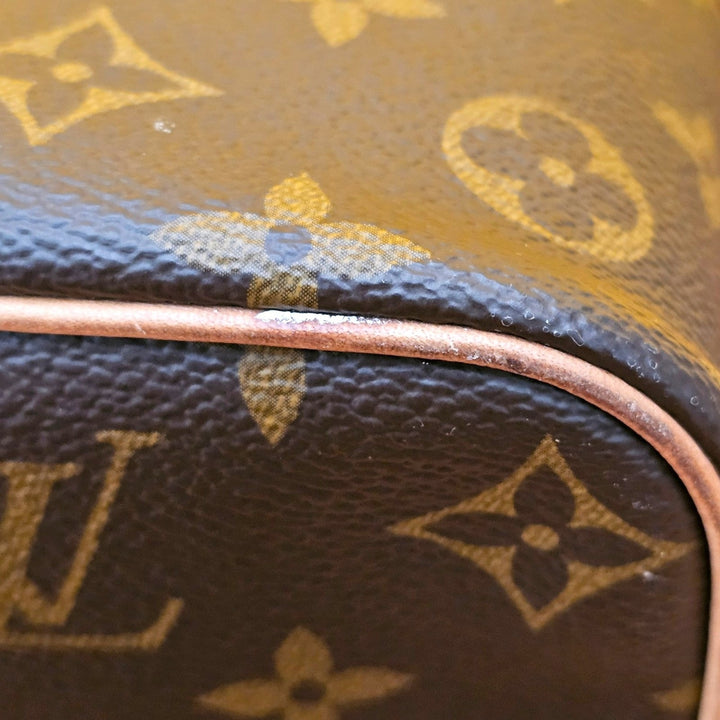 Louis Vuitton Nice Mini Vanity Case Monogram Canvas Beauty Bag Brown - Preowned