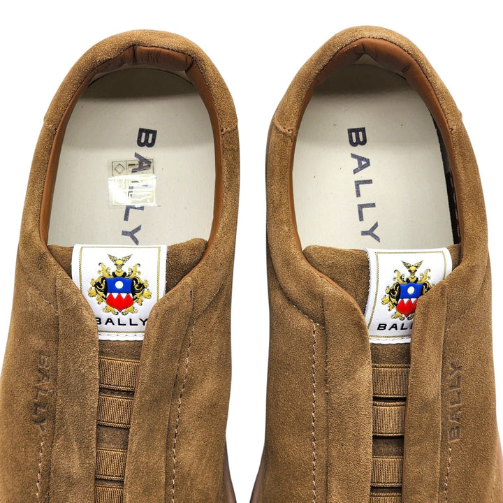 Bally Crest Romy Suede Slip On Men’s Sneakers Brown