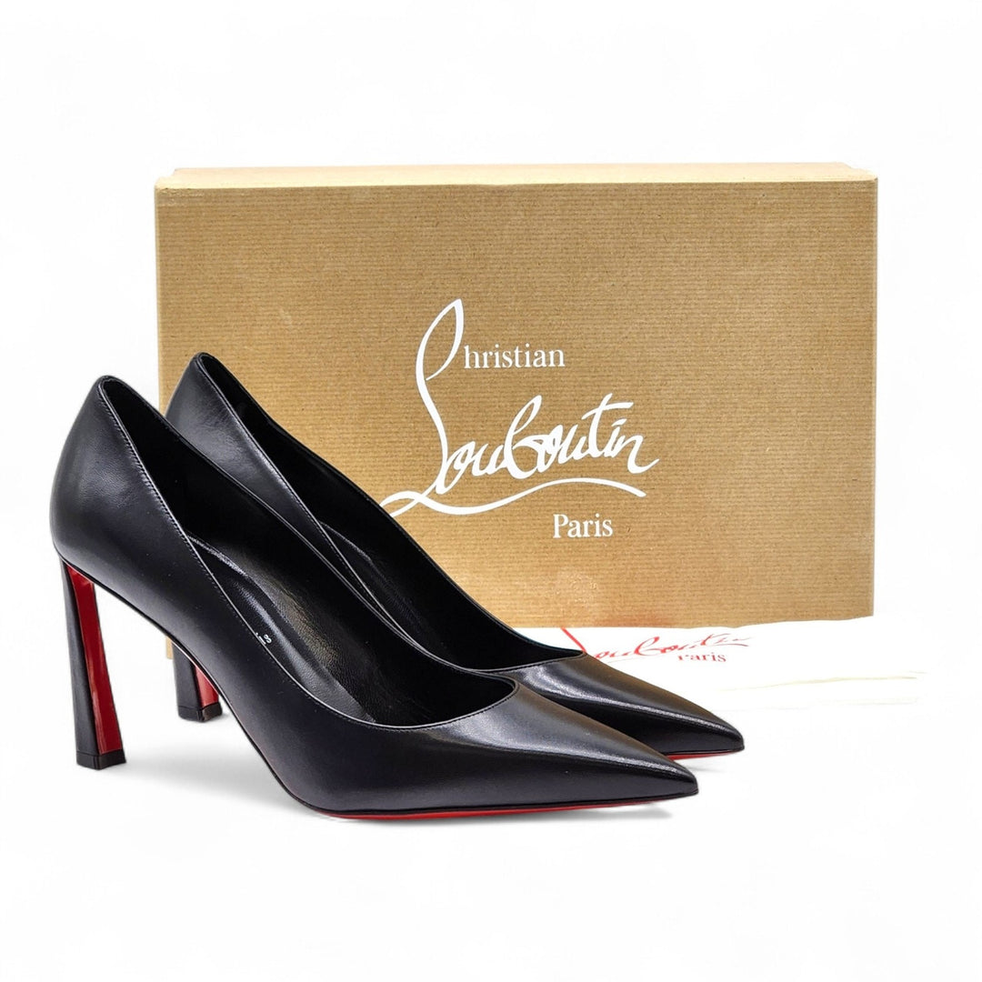 Christian Louboutin Condora Leather Pumps Black US 10 EU 9.5 - New $1095