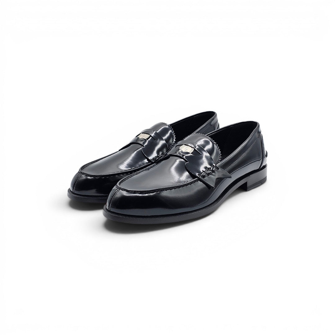 Christian Louboutin Penny Tct 2 Leather Men's Loafers Black EU 43 US 10 - NWB