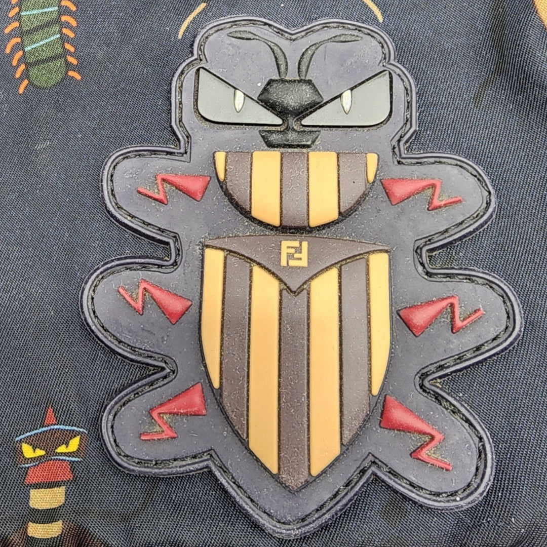 Fendi Monster Unisex Backpack Limited Edition 7VZ043 Black