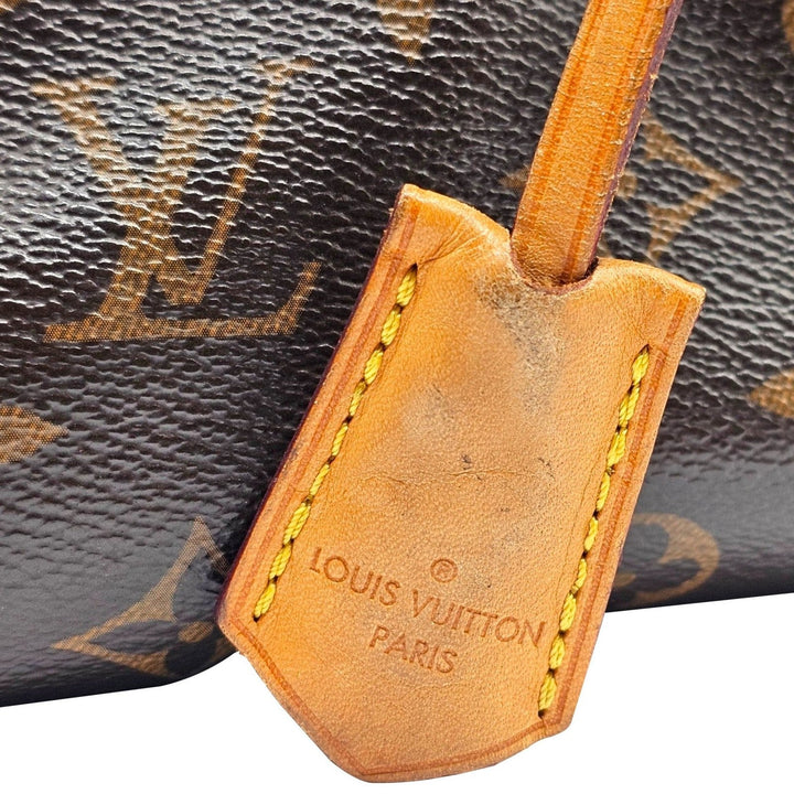 Louis Vuitton Monogram Montaigne GM Shoulder Tote Bag Brown M41067