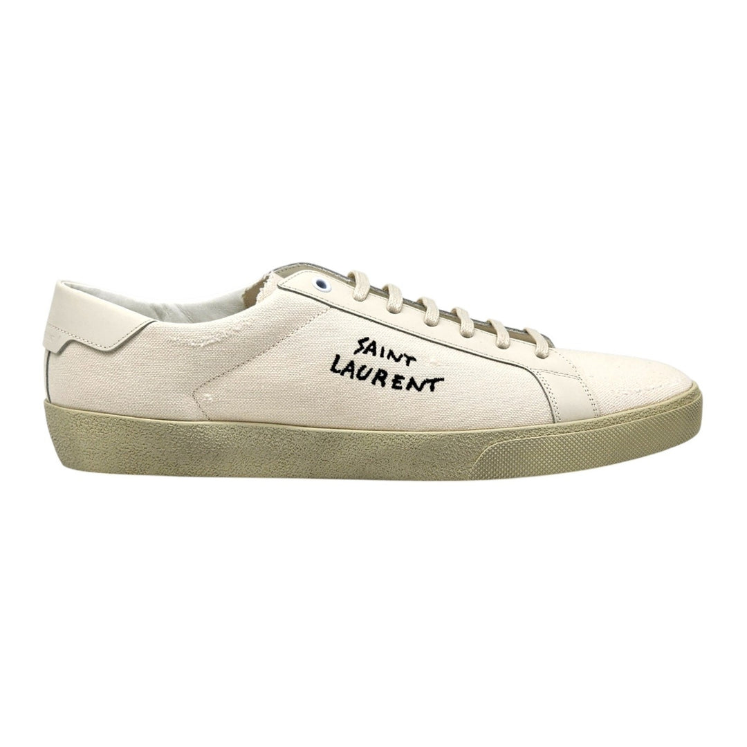 Saint Laurent Court Classic SL/06 Sneakers White EU 45 US 12 - New $785
