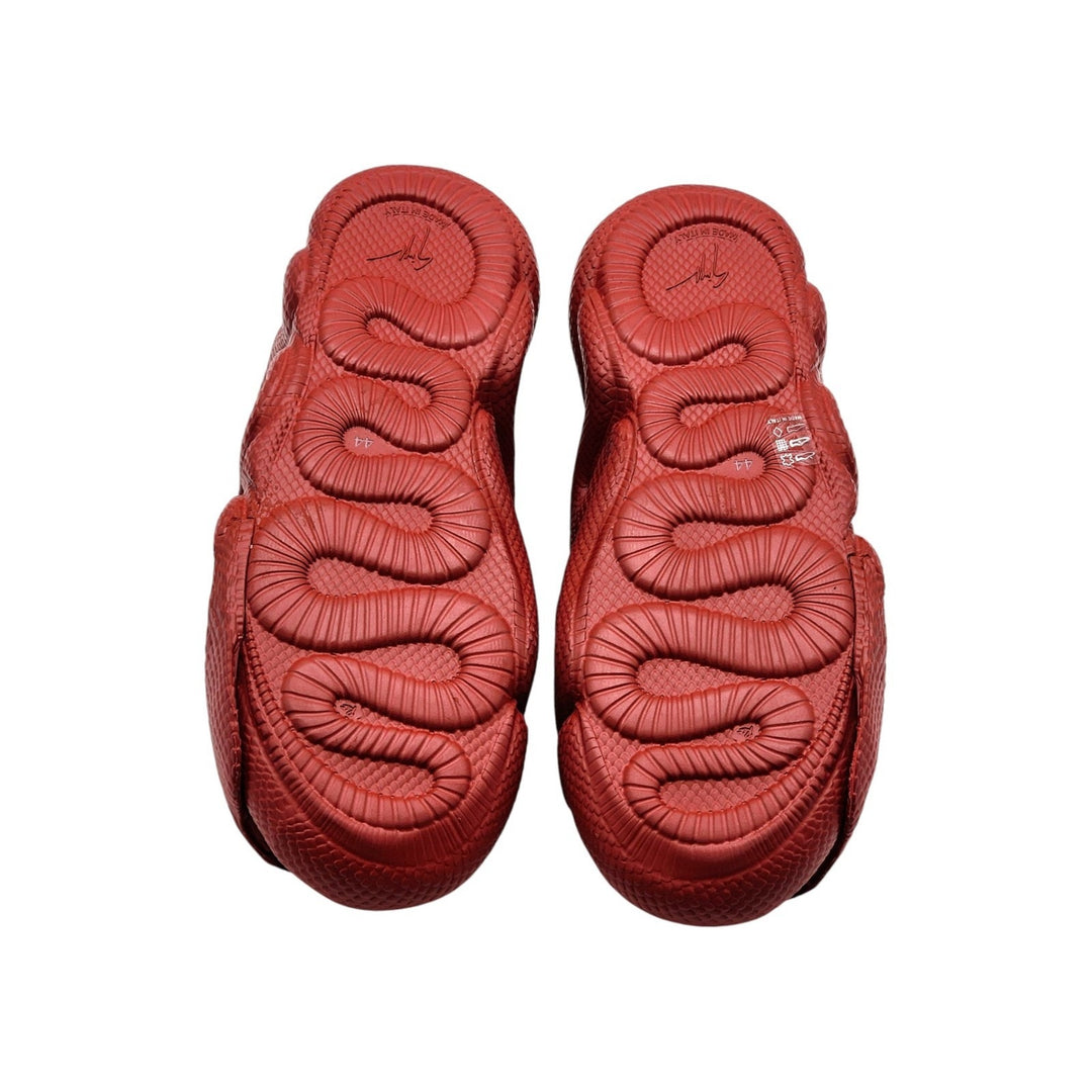 Giuseppe Zanotti x Young Thug Cobras Leather Sneakers Red EU 44 US 11 - NWB $995