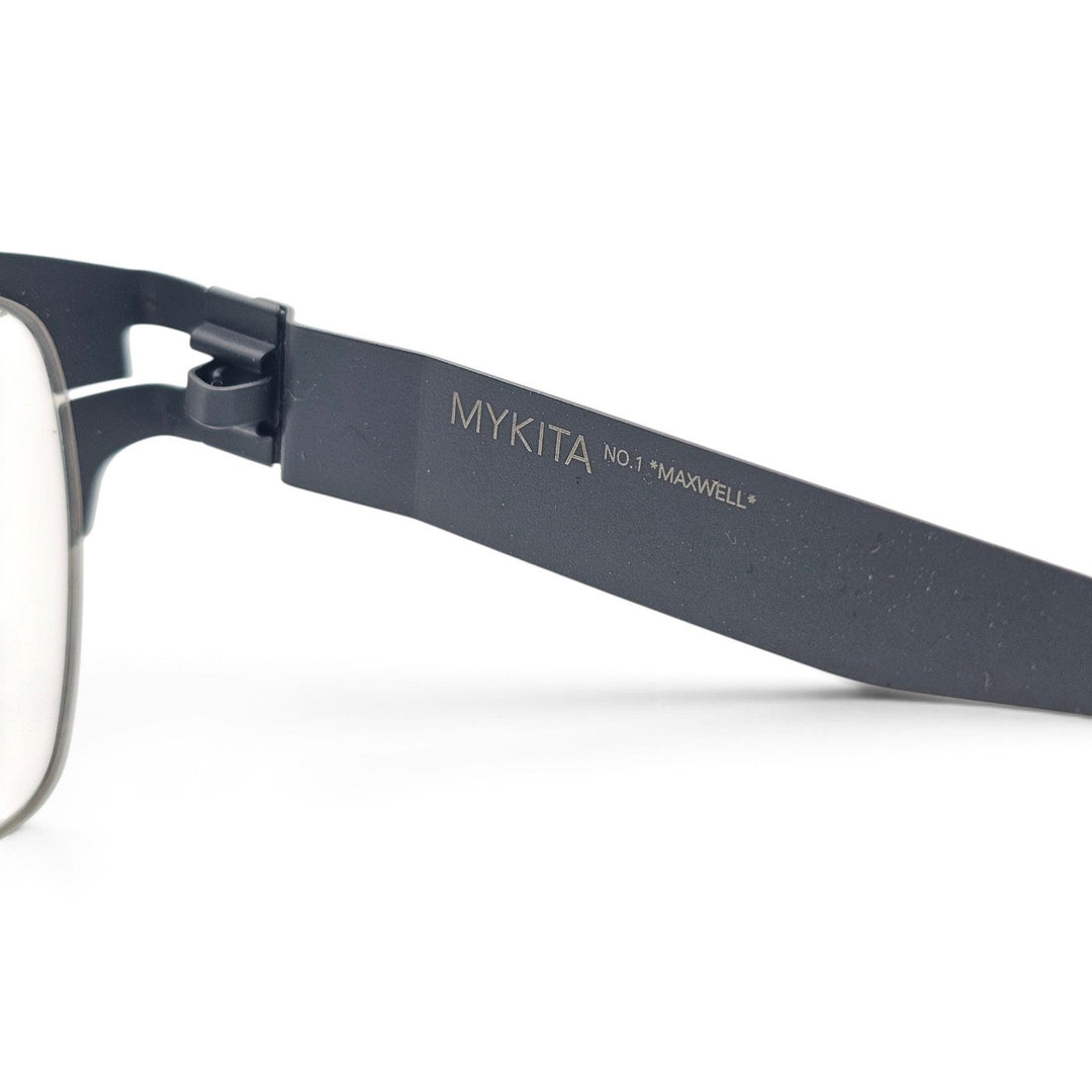 MYKITA Maxwell No1 COL 166 Black Half Rim Eyeglasses 56-20-140 - NWB $850