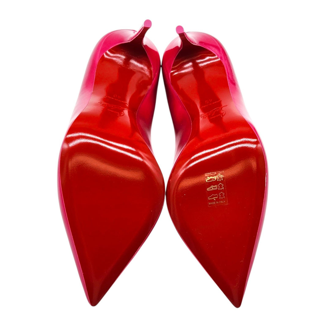 Christian Louboutin Hot Chick Patent Leather Pumps Hot Pink EU 40 US 9.5