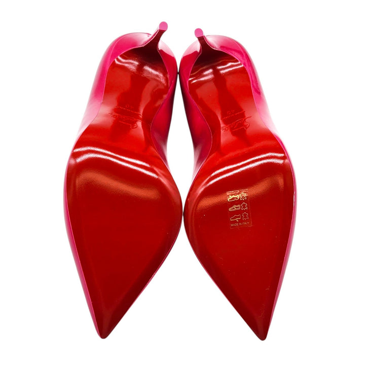 Christian Louboutin Hot Chick Patent Leather Pumps Hot Pink EU 40 US 9.5