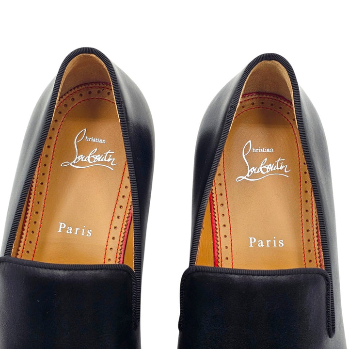 Christian Louboutin Danny Flex Leather Loafers in Black Size 42 US 9 - $1120