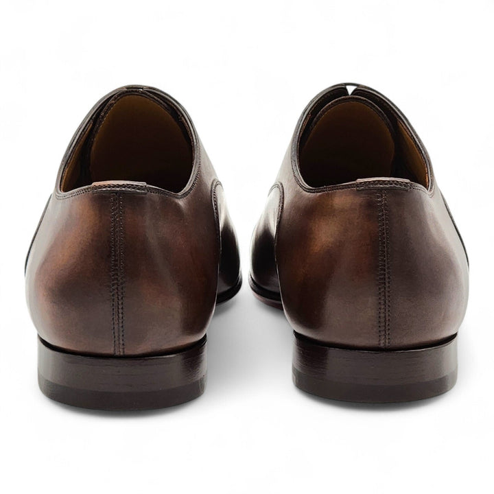 Christian Louboutin Greggo Leather Oxford Shoes in Brown EU 43.5 US 10.5
