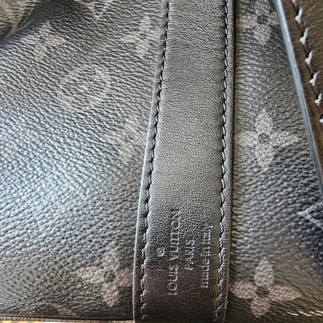 Louis Vuitton Keepall Bandouliere 50 LV Monogram Reverse Eclipse Coated Canvas