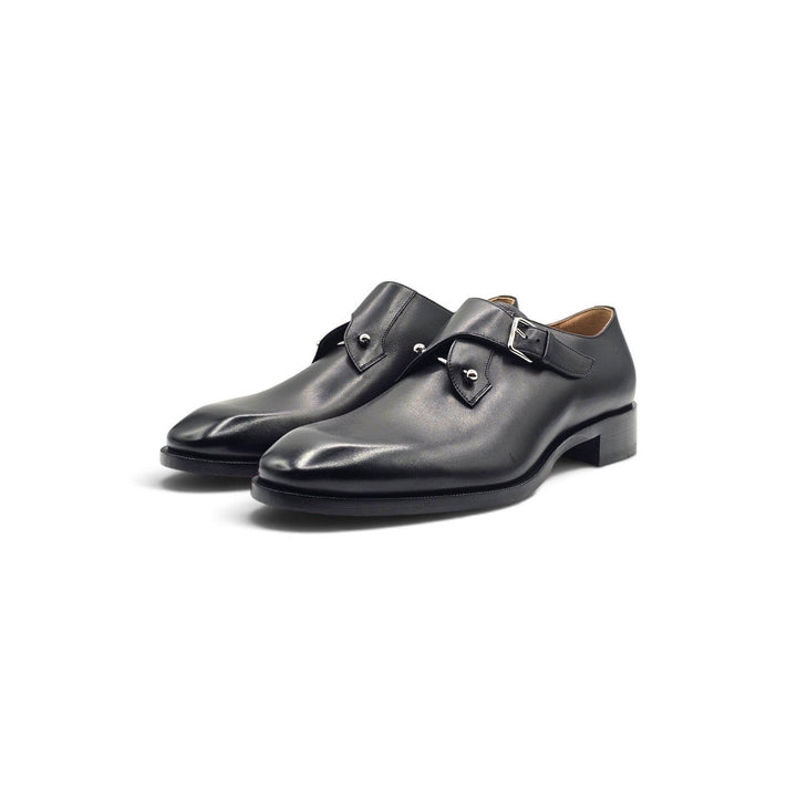 Christian Louboutin Chambelimonk Leather Derby Shoes Black EU 44 US 11 $1490