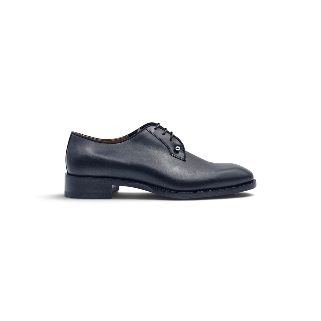 Christian Louboutin Chambeliss Leather Derby Shoes Black EU 40 US 7 - NWOB $1350