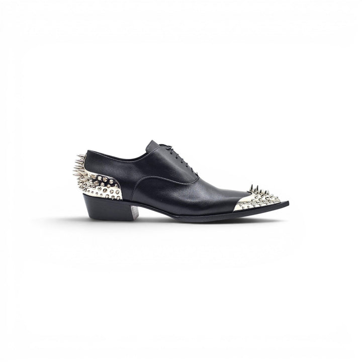 Christian Louboutin Cheliviss Meteor Leather Oxford Shoes EU 41.5 US 8.5
