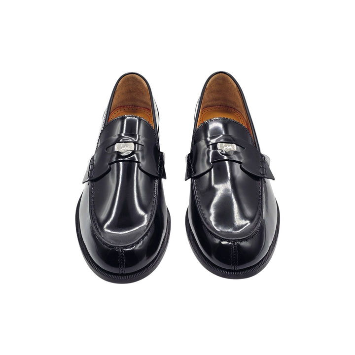 Christian Louboutin Penny Tct 2 Leather Men's Loafers Black EU 44 US 11 - NWOB