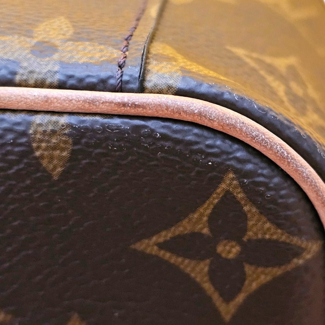 Louis Vuitton Nice Mini Vanity Case Monogram Canvas Beauty Bag Brown - Preowned