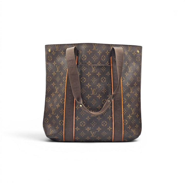 Louis Vuitton Monogram Cabas Beaubourg Unisex Tote Bag Brown