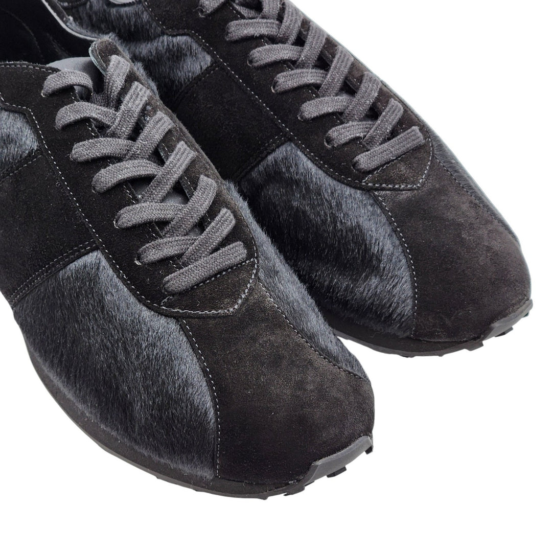 The Row Mica Ponyhair & Suede Women's Sneakers Black EU 40 US 9.5 - New $1300