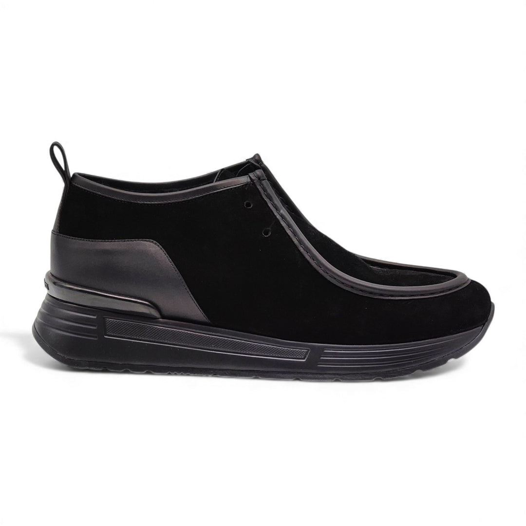 Stefano Ricci Men’s Black Suede Slip-On Sneakers EU 46 US 13 - NWOB $1800